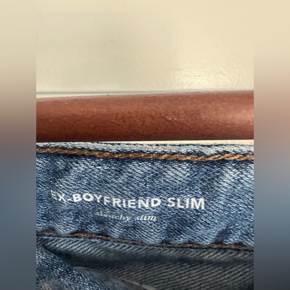 AG Adriano Goldschmied Blue Straight Leg Jeans - Picture 2 of 5